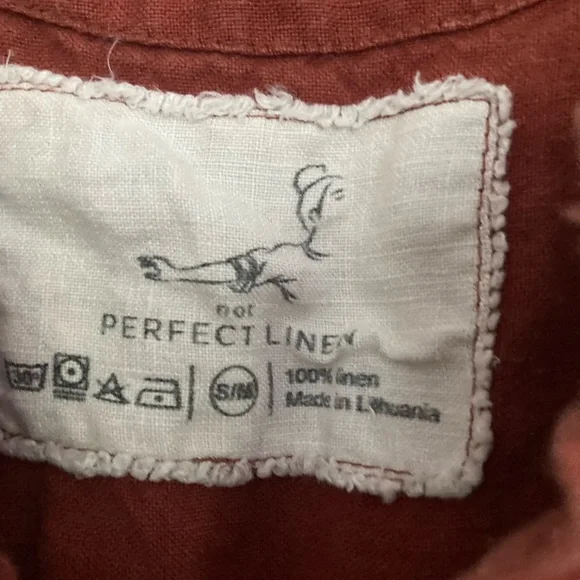 Not perfect linen Sydney Dress - Picture 4 of 4